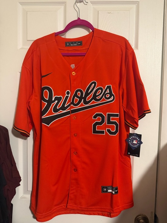 Genuine Merchandise Other - Pete Alonso Genuine Merchandise Baltimore Orioles Orange Black #25 Jersey